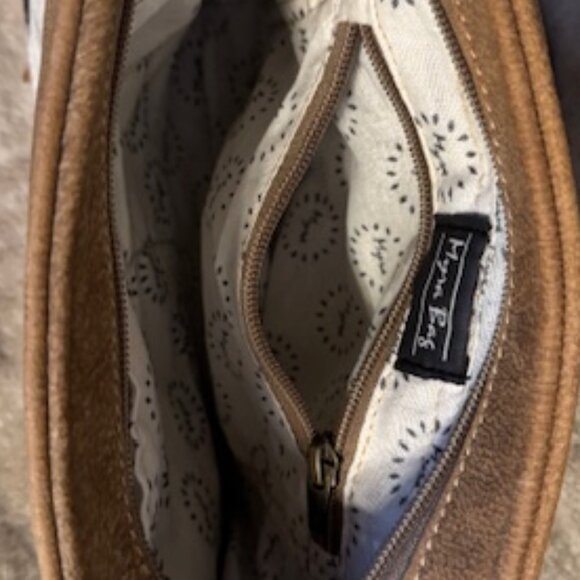 Myra Bag Vintage Bygone Leather & Cowhide Crossboy Bag S-1212 - New With Tags - Picture 7 of 16